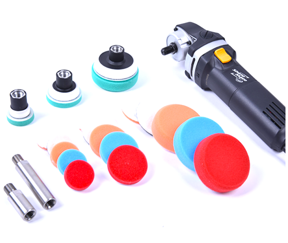 Lucidatrice Orbitale Senza Fili 125 Mm - 12V, 6 Velocità Regolabili, Con Batteria E Accessori